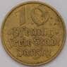 Данциг 10 пфеннигов 1932 КМ152 арт. 36730
