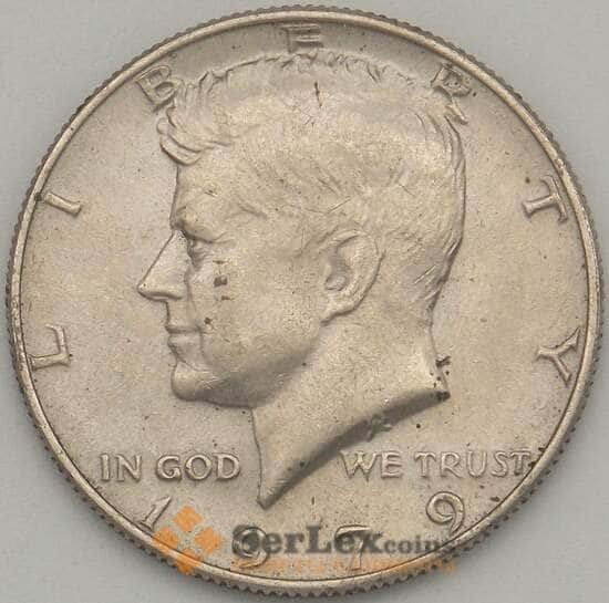 США 1/2 доллара 1979 КМА202b XF арт. 17644