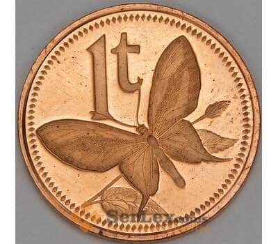 Папуа- Новая Гвинея 1 тойя 1975 КМ1 Proof арт. 52924