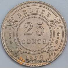 Белиз 25 центов 1975 КМ36 UNC  арт. 57184