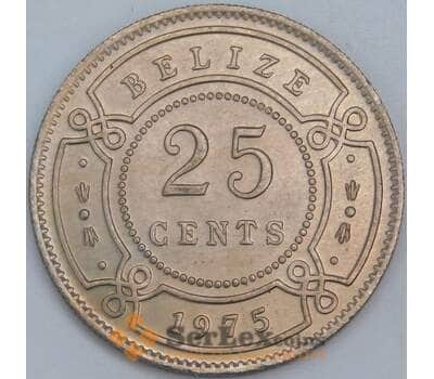 Белиз 25 центов 1975 КМ36 UNC  арт. 57184