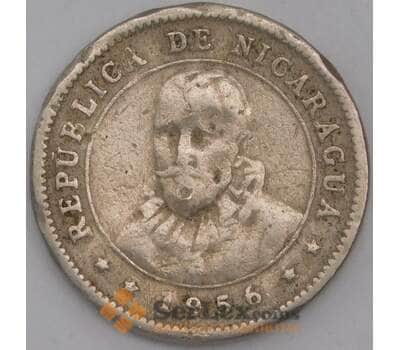Никарагуа монета 5 сентаво 1956 КМ24.1 F арт. 44811