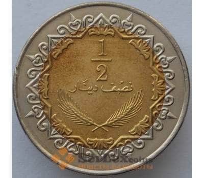 Монета Ливия 1/2 динара 2004 КМ27 UNC (J05.19) арт. 15528