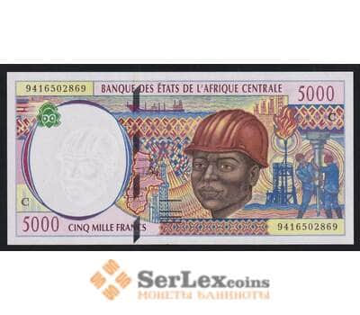 Конго 5000 франков 1994 Р104Ca UNC арт. 52803