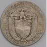 Панама монета 1/10 бальбоа 1930 КМ10.1 F арт. 41282