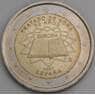 Испания 2 евро 2007 КМ1130 Римский договор UNC арт. 46725