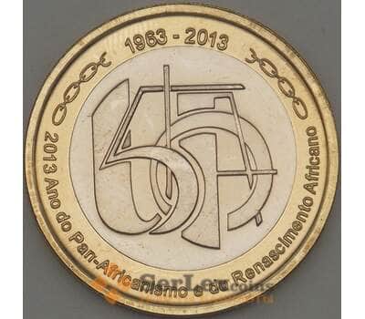 Монета Кабо-Верде 250 эскудо 2013 UNC Африканское единство (n17.19) арт. 21542