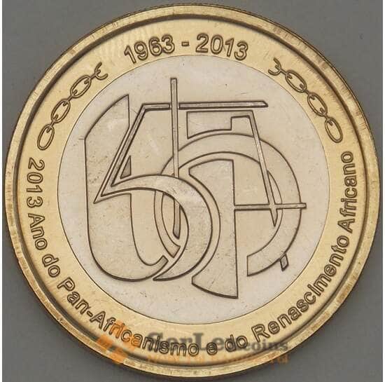 Кабо-Верде 250 эскудо 2013 UNC Африканское единство (n17.19) арт. 21542