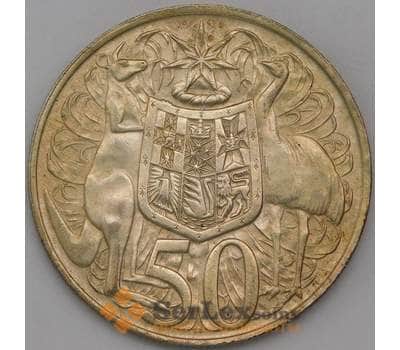 Монета Австралия 50 центов 1966 КМ67 AU  арт. 28450