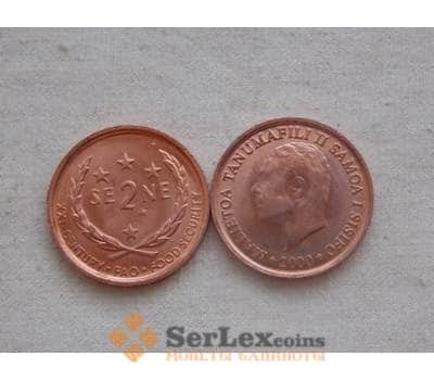 Монета Самоа 2 сене 2000 unc КМ122 арт. С00119