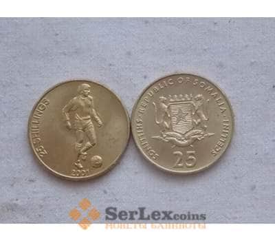 Монета Сомали 25 шиллингов 2001 КМ103 unc спорт футбол арт. С00114