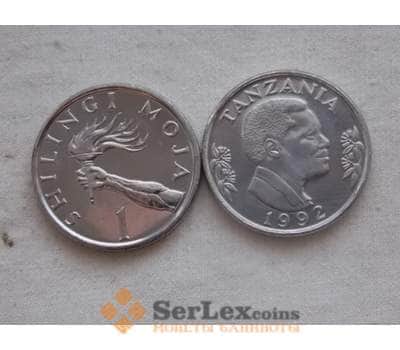 Монета Танзания 1 шиллинг 1992 unc КМ22 арт. С00112