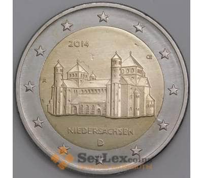 Монета Германия 2 евро 2014 Нижняя Саксония арт. С00034