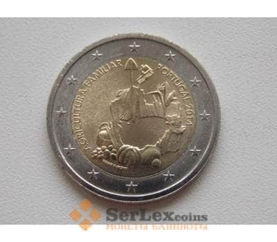 Монета Португалия 2 евро 2014 Фермерские хозяйства арт. С00517