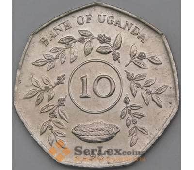 Монета Уганда 10 шиллингов 1987 КМ30 UNC арт. С00686