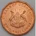 Монета Уганда 2 шиллинга 1987 КМ28 UNC арт. С00689