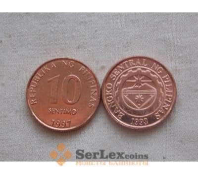 Монета Филиппины 10 сентим 1997 КМ270-1 unc арт. C00694