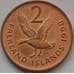 Монета Фолклендские острова 2 пенса 1998 КМ3а UNC арт. С00695