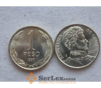 Монета Чили 1 песо 1990  КМ 216-1 unc арт. C00698
