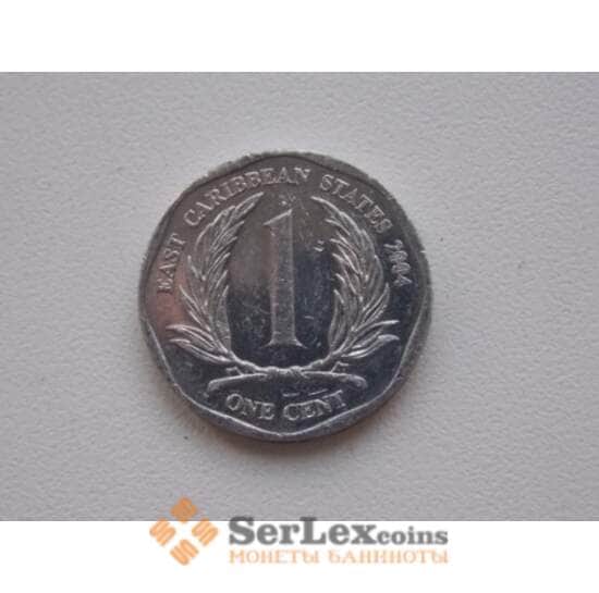 Восточно-Карибские острова 1 цент 2004 КМ34 арт. С00776