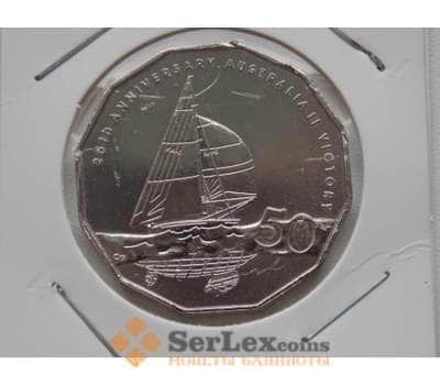 Монета Австралия 50 центов 2008 КМ1062 Корабль арт. С00803