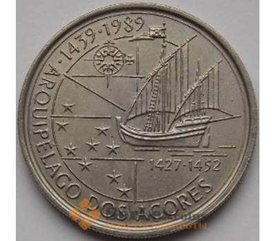 Португалия 100 эскудо 1989 КМ648 Азоры арт. С00816