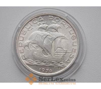 Монета Португалия 10 эскудо 1954 КМ586 Корабль арт. С00817