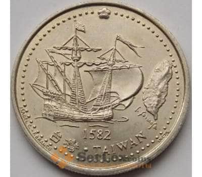 Монета Португалия 200 эскудо 1996 КМ692 aUNC Тайвань арт. С00840