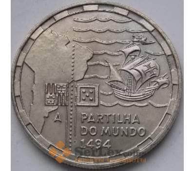 Монета Португалия 200 эскудо 1994 КМ672 Корабль арт. С00844