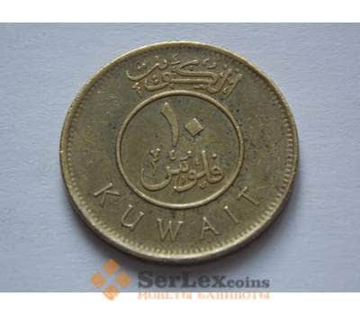 Монета Кувейт 10 филс КМ11 Корабль арт. С00854