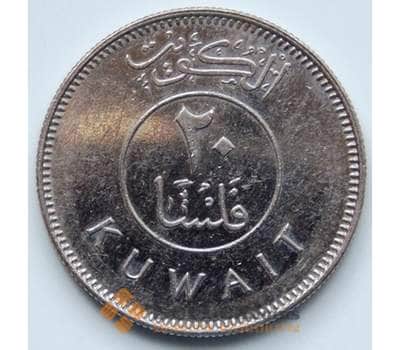 Монета Кувейт 20 филс 1962-2011 КМ11 XF Корабль арт. С00855