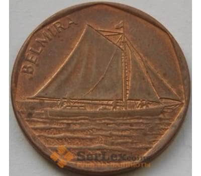 Монета Кабо-Верде 5 эскудо 1994 КМ36 Корабль арт. С00864