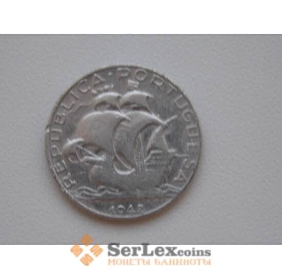 Португалия 2,5 эскудо 1942 КМ580 Корабль арт. С00876