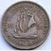 Монета Восточно-Карибские острова 25 центов 1964 КМ6 VF Корабль арт. С00880