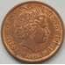 Монета Мэн Остров 2 цента 2002 XF КМ1037 арт. С00888