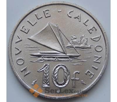 Монета Новая Каледония 10 франков 1970 КМ5 XF Корабль арт. С00893