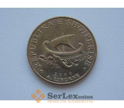 Монета Албания 20 лек 2000 КМ78 Корабль арт. С00896