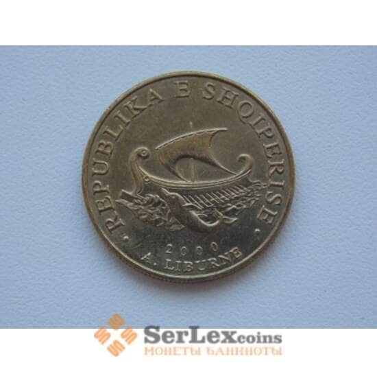 Албания 20 лек 2000 КМ78 Корабль арт. С00896