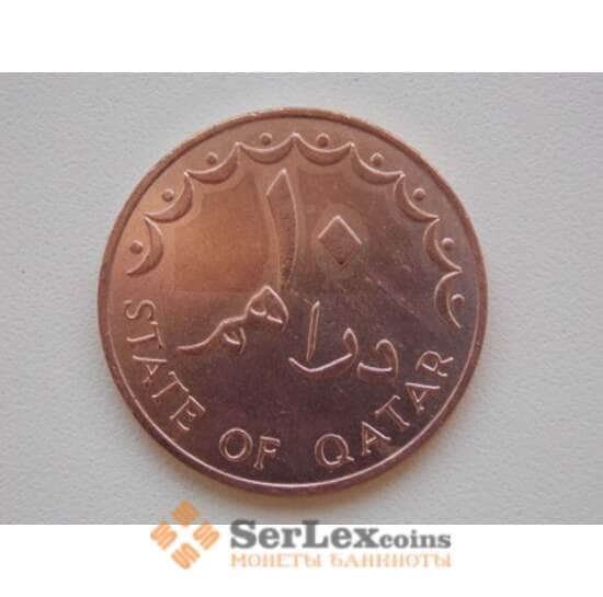 Катар 10 дирхам 1973 КМ1 unc Корабль арт. С00913