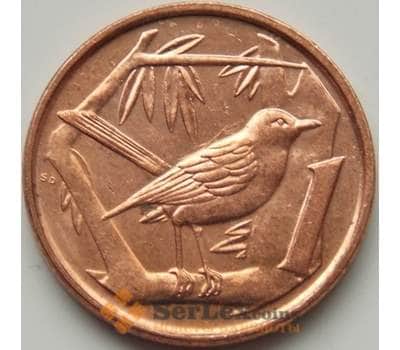 Монета Каймановы острова 1 цент 1999-2013 КМ131 aUNC арт. С01087