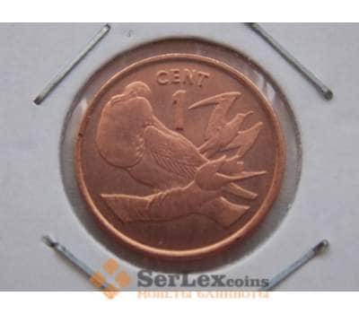 Монета Кирибати 1 цент 1992 unc КМ1 Фауна арт. С01088