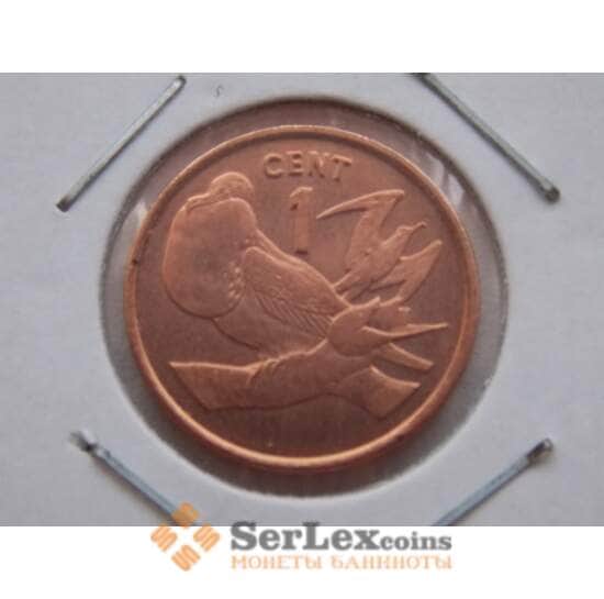 Кирибати 1 цент 1992 unc КМ1 Фауна арт. С01088