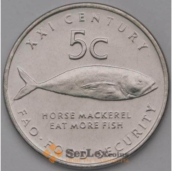 Намибия 5 центов 2000 ФАО КМ16 Фауна арт. С01092