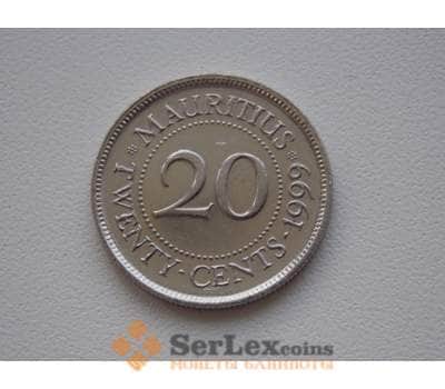 Маврикий 20 центов 1987-2012 КМ53 арт. С01098