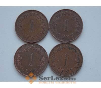 Мальта 1 цент 1972 КМ8 арт. С01109