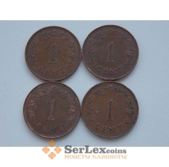 Мальта 1 цент 1972 КМ8 арт. С01109