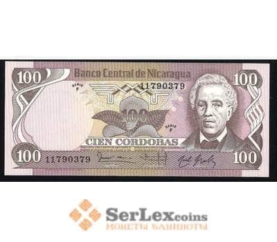 Банкнота Никарагуа 100 кордоба 1984 UNC №141 арт. В00319
