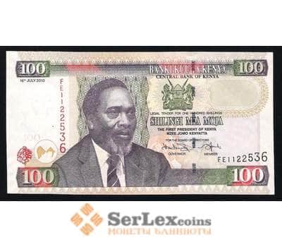 Кения 100 шиллингов 2010 UNC №48 арт. В00326