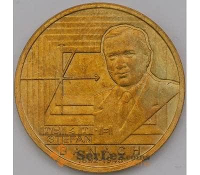 Монета Польша 2 злотых 2012 Y817 Стефан Банах арт. С01320
