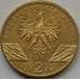 Монета Польша 2 злотых 2005 Y520 aUNC Филин арт. С01287